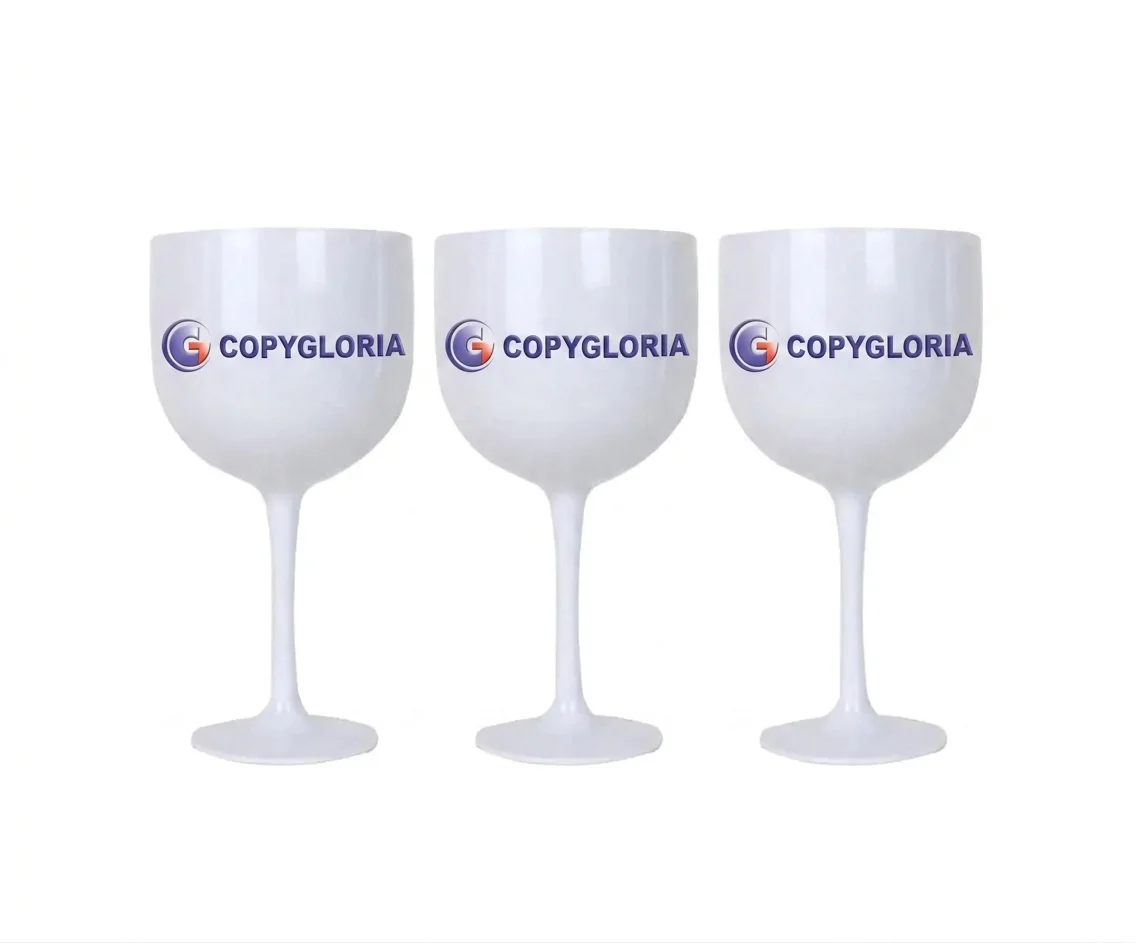 Taça de Acrílico Gin Transparente ou Branca Leitosa — imagem 3