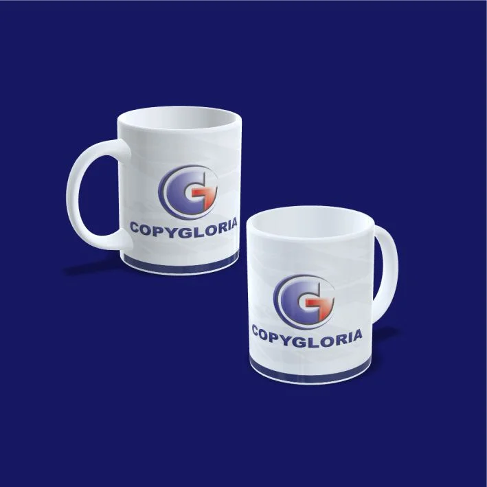 Caneca de Porcelana Branca Personalizada