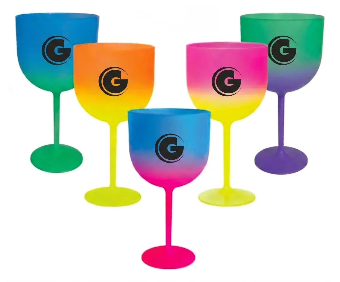 Taça de Acrílico Gin Degradê — imagem 2